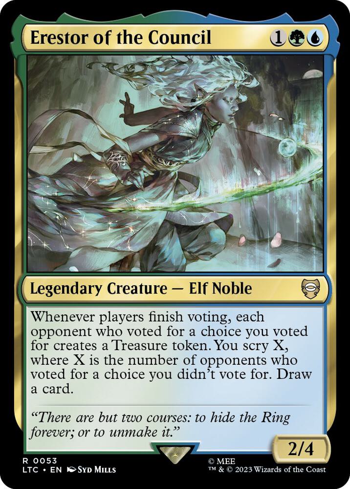 Erestor of the Council — Commander: The Lord of the Rings: Tales of Middle-earth