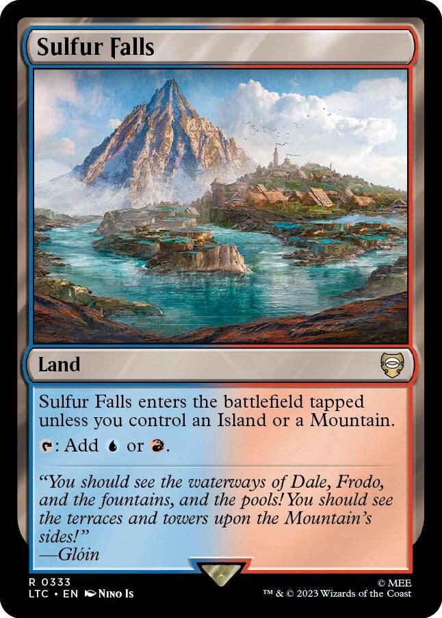 Sulfur Falls — Commander: The Lord of the Rings: Tales of Middle-earth