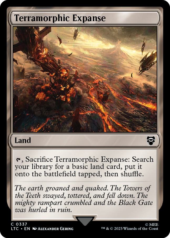 Terramorphic Expanse — Commander: The Lord of the Rings: Tales of Middle-earth
