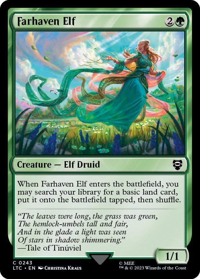 Farhaven Elf — Commander: The Lord of the Rings: Tales of Middle-earth