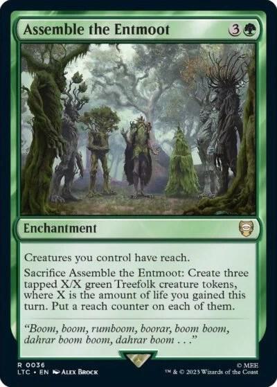 Assemble the Entmoot — Commander: The Lord of the Rings: Tales of Middle-earth