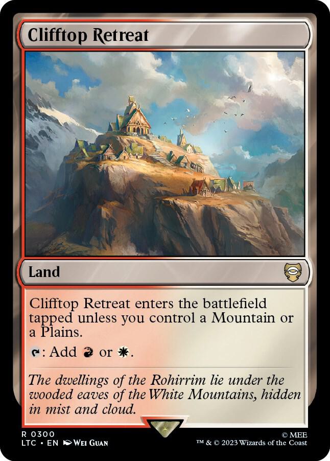 Clifftop Retreat — Commander: The Lord of the Rings: Tales of Middle-earth