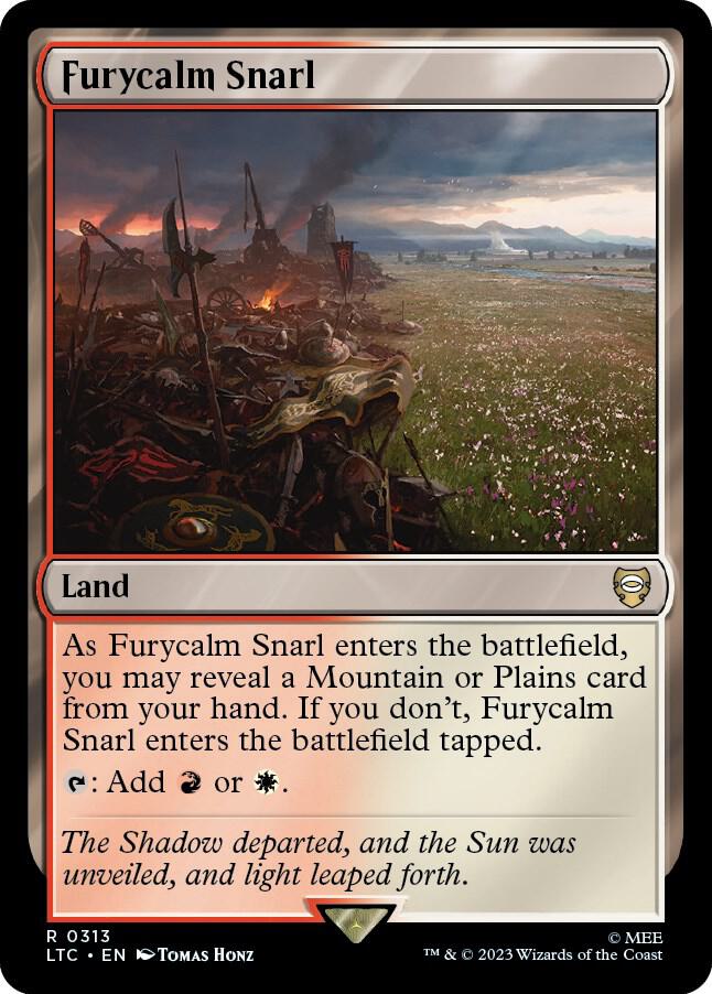 Furycalm Snarl — Commander: The Lord of the Rings: Tales of Middle-earth