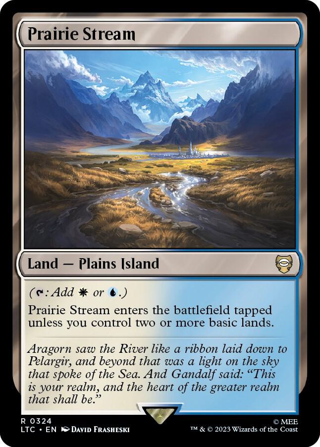 Prairie Stream — Commander: The Lord of the Rings: Tales of Middle-earth