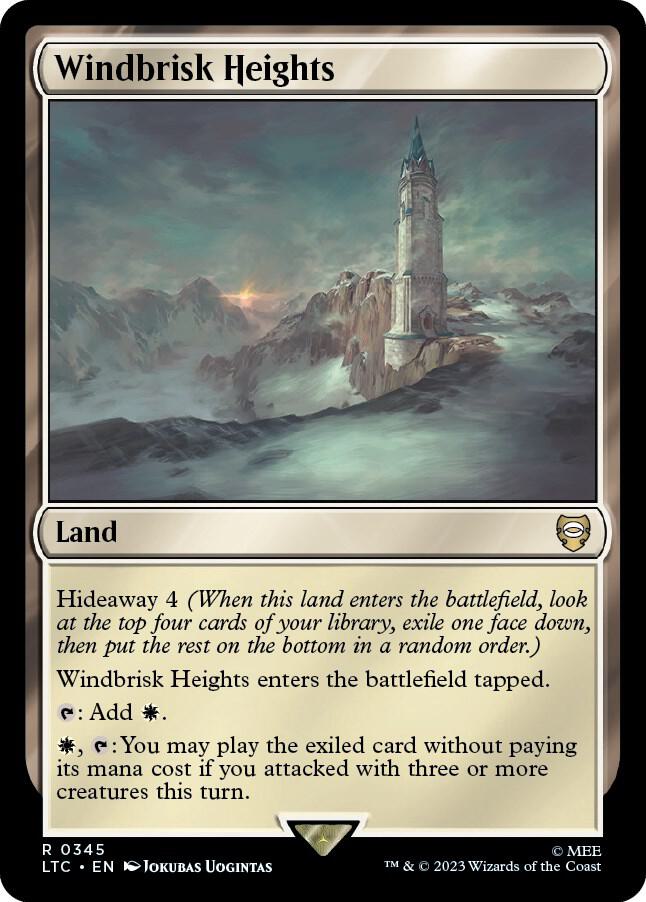 Windbrisk Heights — Commander: The Lord of the Rings: Tales of Middle-earth