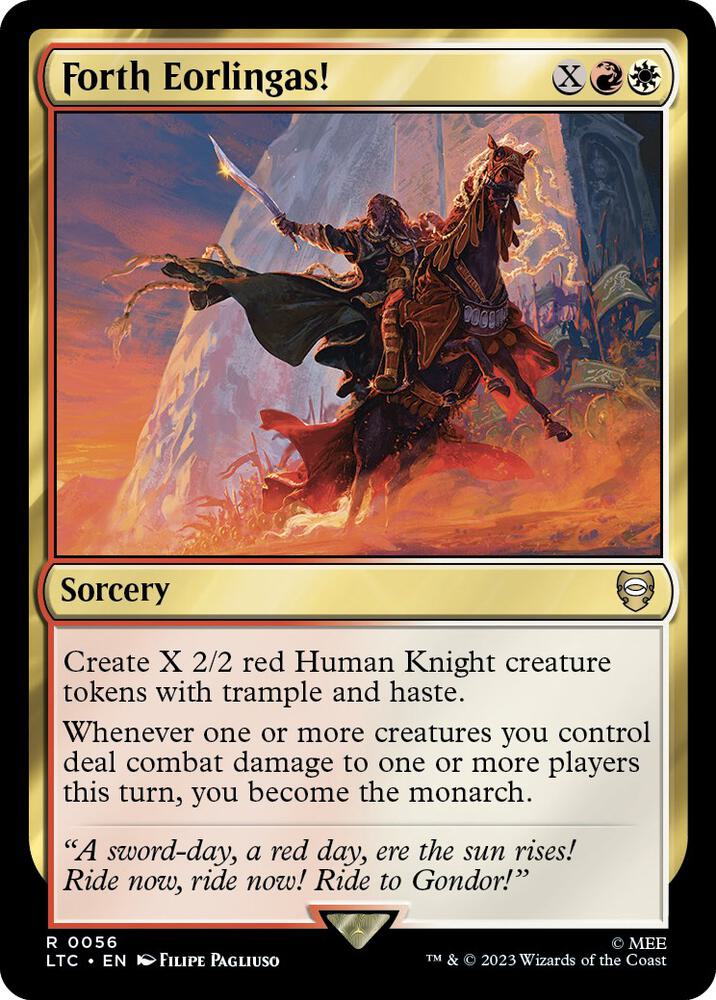 Forth Eorlingas! — Commander: The Lord of the Rings: Tales of Middle-earth