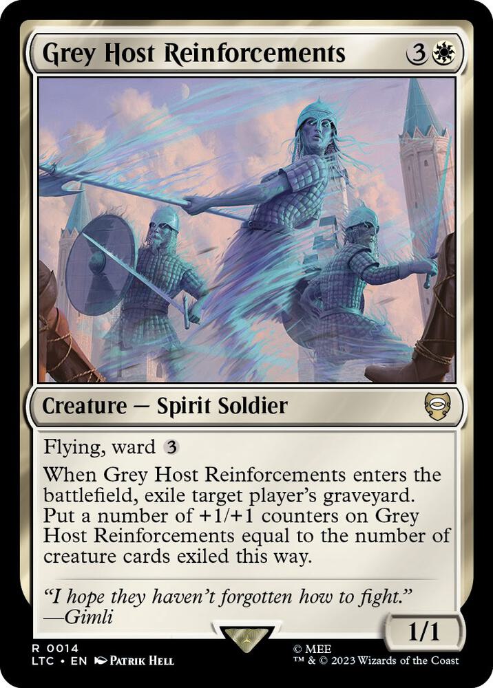 Grey Host Reinforcements — Commander: The Lord of the Rings: Tales of Middle-earth