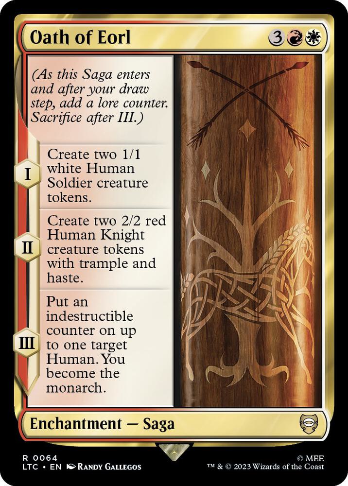 Oath of Eorl — Commander: The Lord of the Rings: Tales of Middle-earth