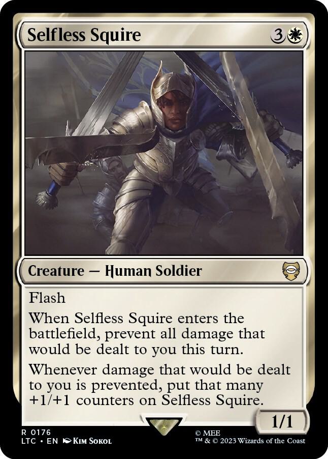 Selfless Squire — Commander: The Lord of the Rings: Tales of Middle-earth