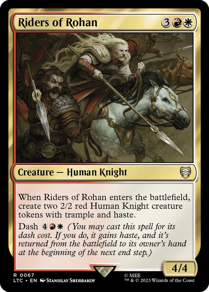 Riders of Rohan — Commander: The Lord of the Rings: Tales of Middle-earth
