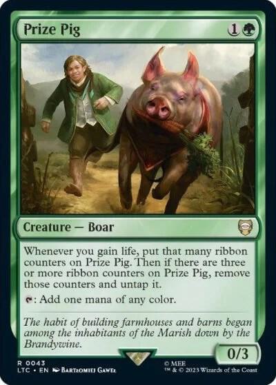 Prize Pig — Commander: The Lord of the Rings: Tales of Middle-earth