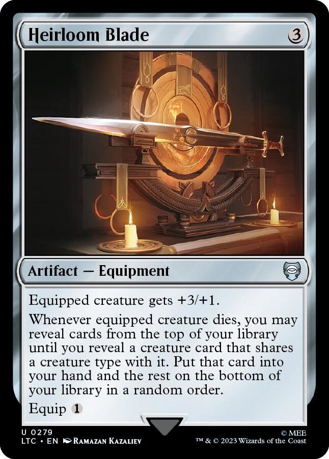 Heirloom Blade — Commander: The Lord of the Rings: Tales of Middle-earth