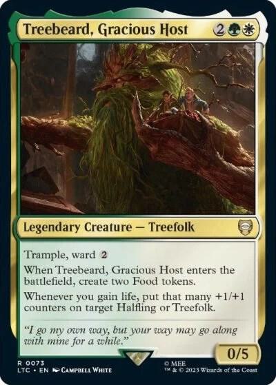 Treebeard, Gracious Host — Commander: The Lord of the Rings: Tales of Middle-earth