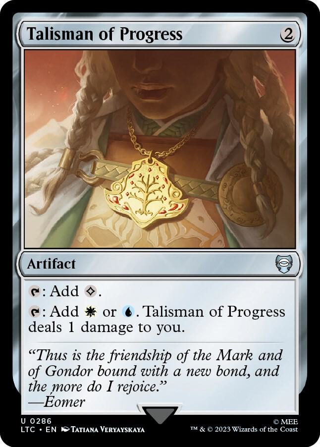 Talisman of Progress — Commander: The Lord of the Rings: Tales of Middle-earth