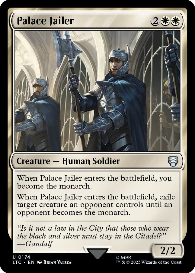 Palace Jailer — Commander: The Lord of the Rings: Tales of Middle-earth