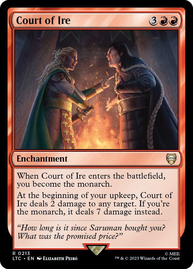Court of Ire — Commander: The Lord of the Rings: Tales of Middle-earth