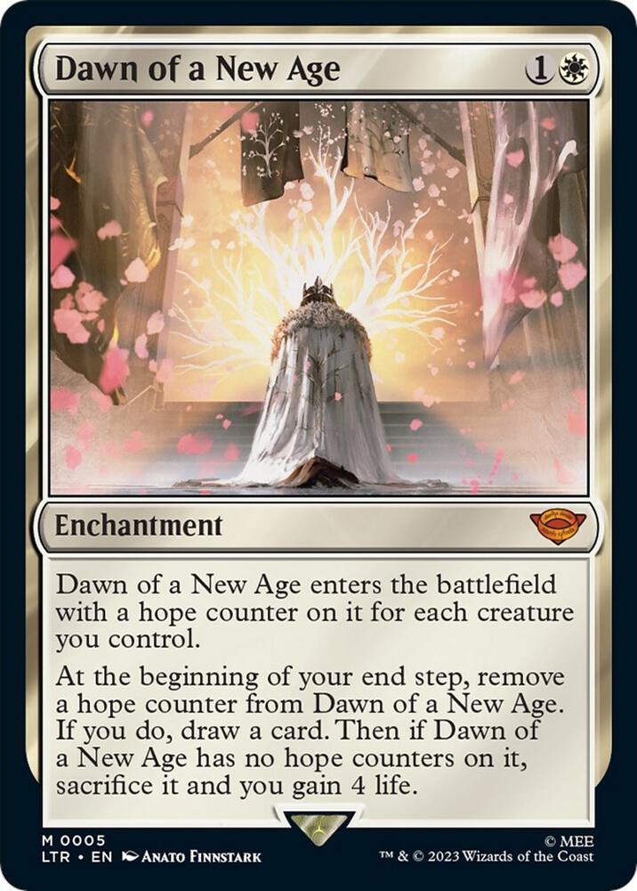 Dawn of a New Age — Universes Beyond: The Lord of the Rings: Tales of Middle-earth
