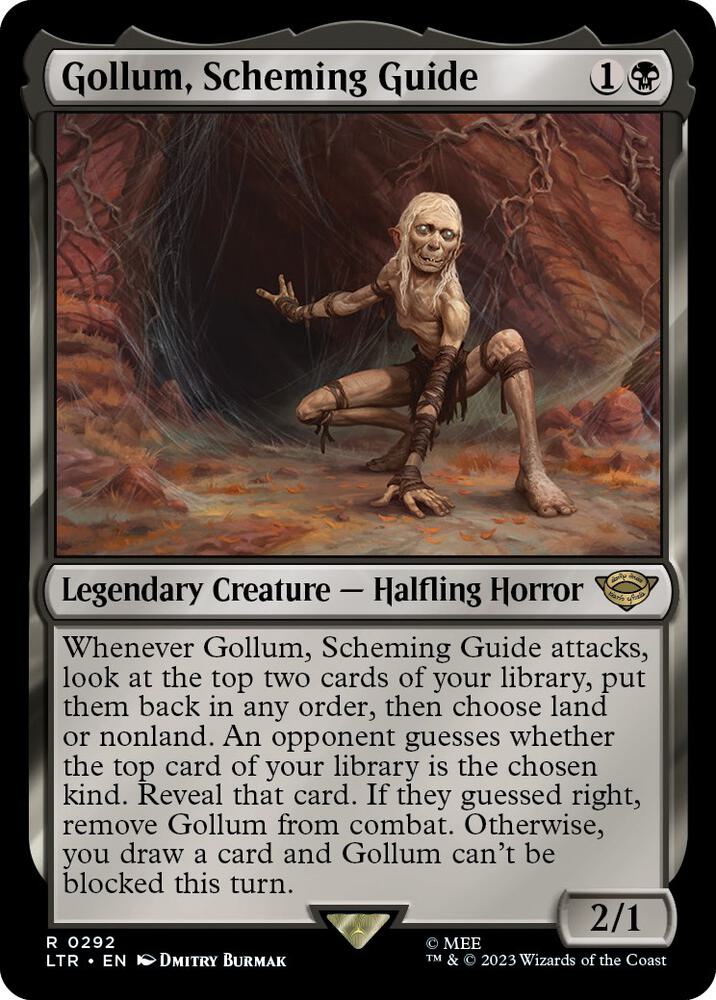 Gollum, Scheming Guide — Universes Beyond: The Lord of the Rings: Tales of Middle-earth