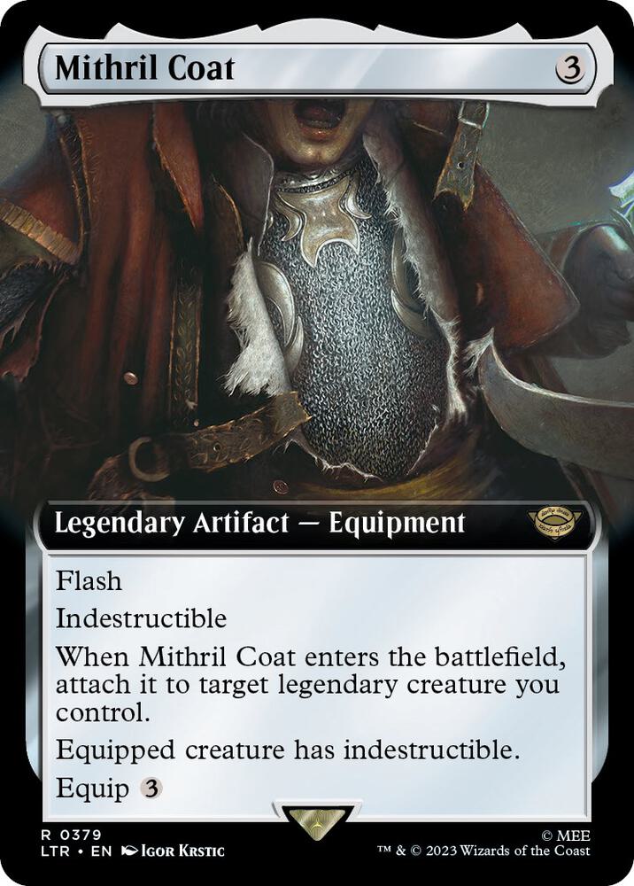 Mithril Coat (Extended Art) — Universes Beyond: The Lord of the Rings: Tales of Middle-earth