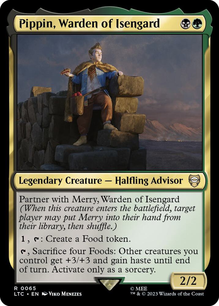 Pippin, Warden of Isengard — Commander: The Lord of the Rings: Tales of Middle-earth