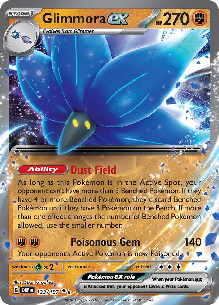 Glimmora ex — SV03: Obsidian Flames