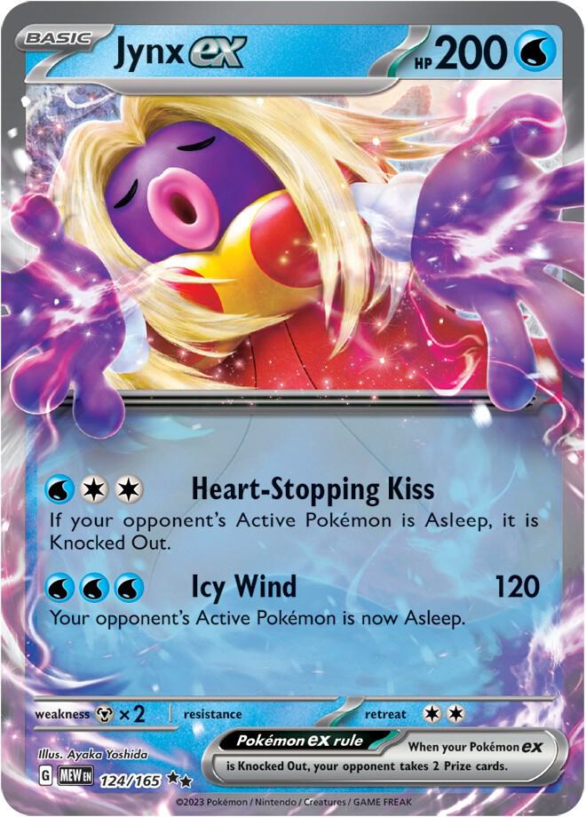 Jynx ex - 124/165 — SV: Scarlet &amp; Violet 151