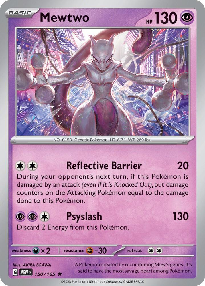 Mewtwo — SV: Scarlet &amp; Violet 151