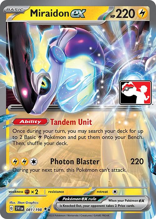 Miraidon ex - 081/198 — Prize Pack Series Cards