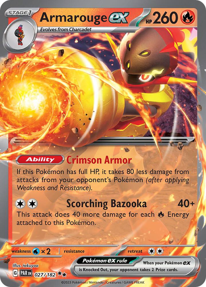 Armarouge ex — SV04: Paradox Rift