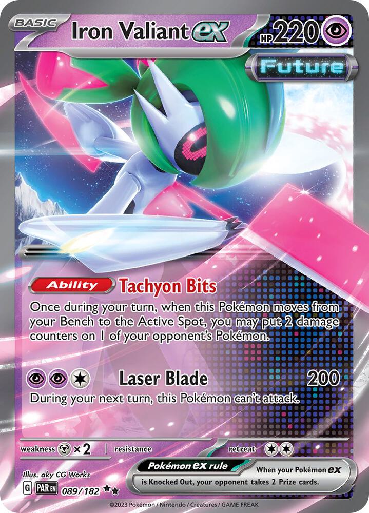 Iron Valiant ex - 089/182 — SV04: Paradox Rift