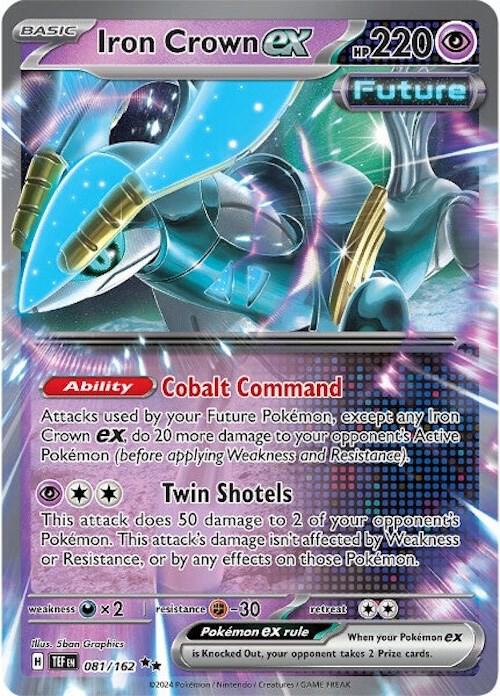 Iron Crown ex - 081/162 — SV05: Temporal Forces