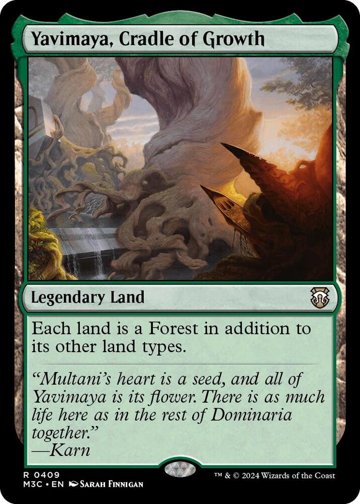 Yavimaya, Cradle of Growth — Commander: Modern Horizons 3