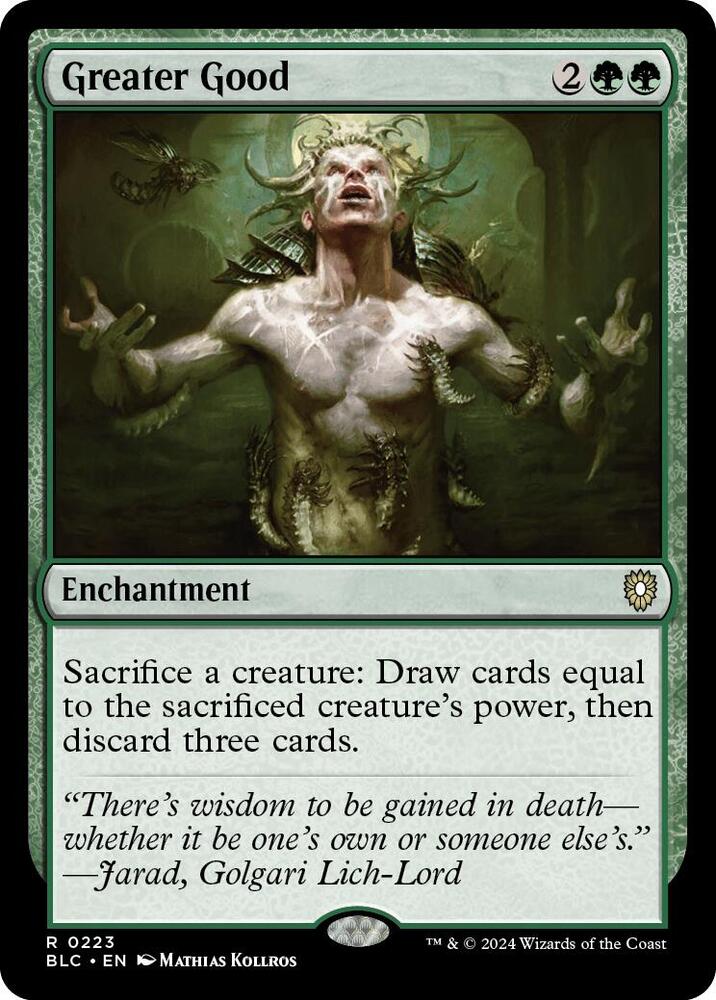 Greater Good — Commander: Bloomburrow