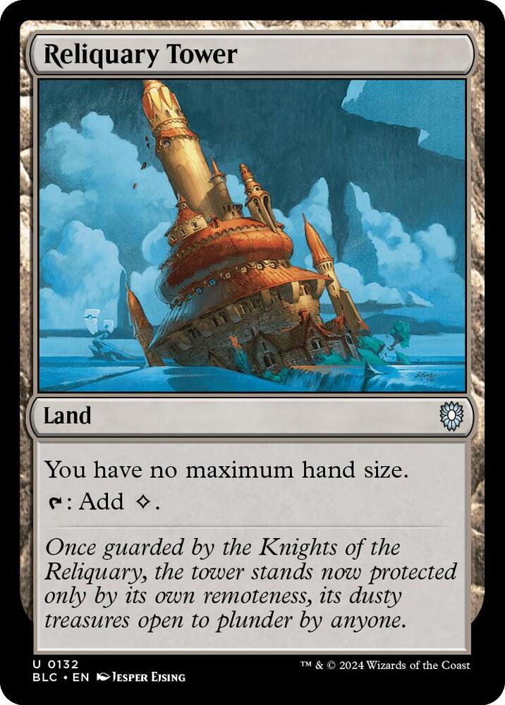 Reliquary Tower — Commander: Bloomburrow