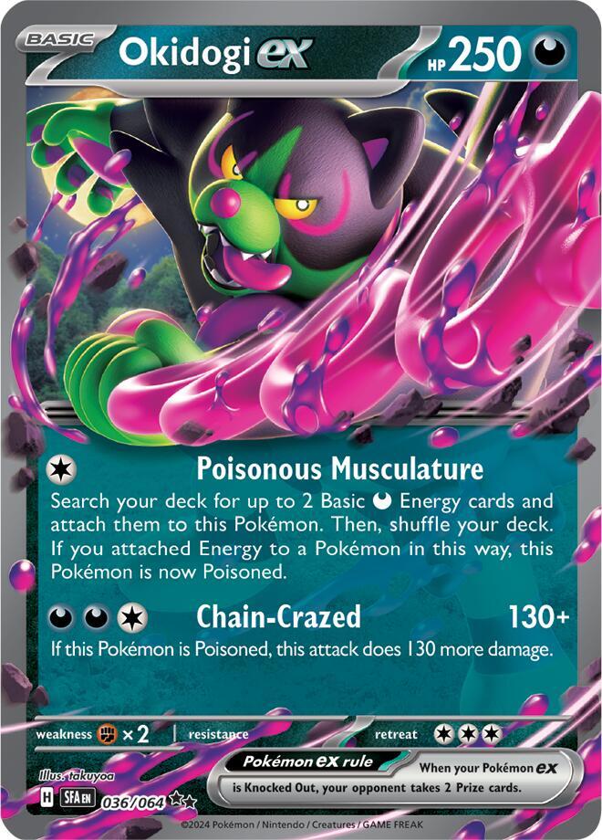 Okidogi ex - 036/064 — SV: Shrouded Fable