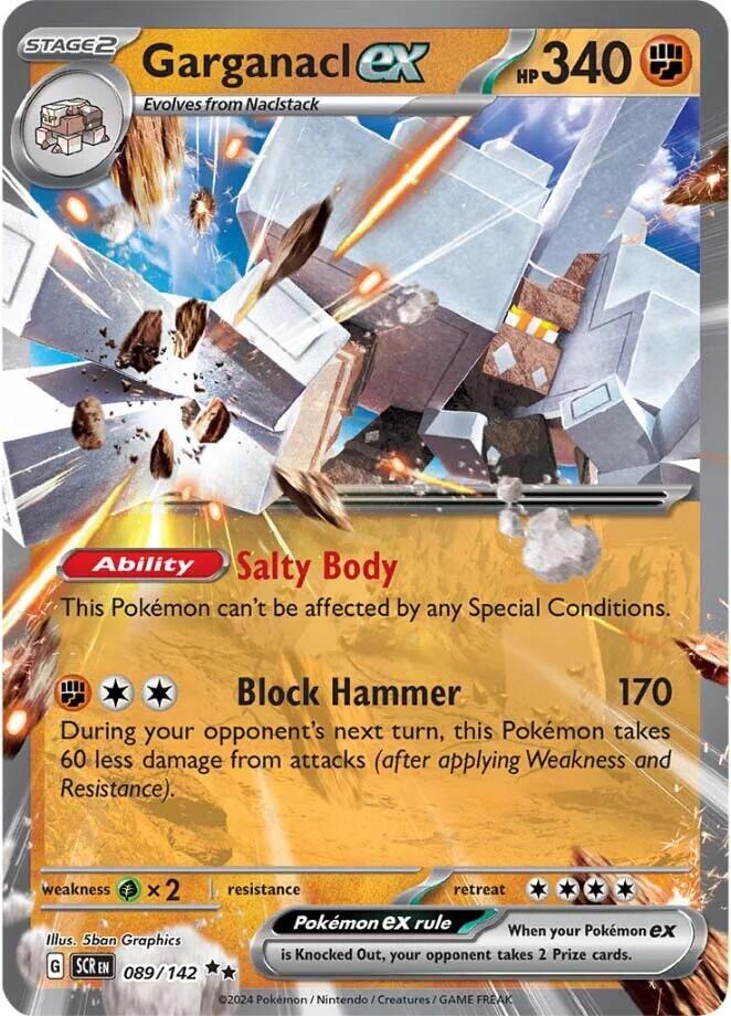 Garganacl ex — SV07: Stellar Crown