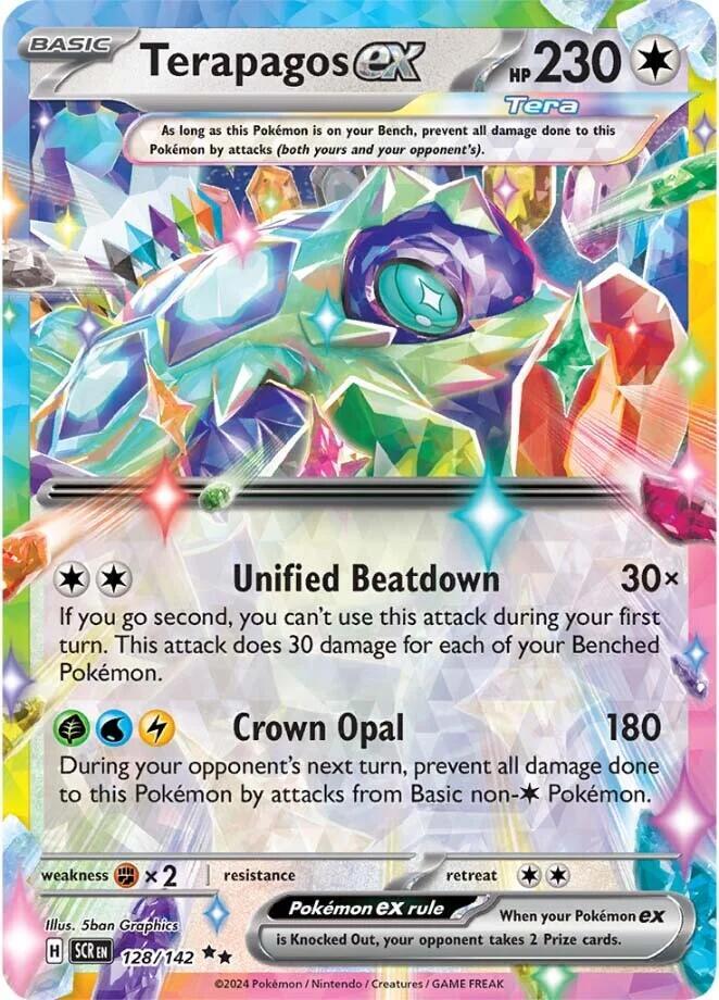 Terapagos ex - 128/142 — SV07: Stellar Crown