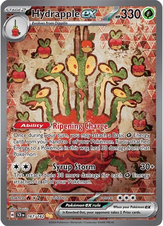 Hydrapple ex - 167/142 — SV07: Stellar Crown