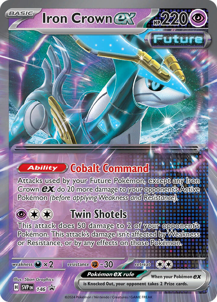 Iron Crown ex - 146 — SV: Scarlet &amp; Violet Promo Cards