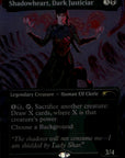 Shadowheart, Dark Justiciar Foil R Secret Lair Drop Series 2483 NM