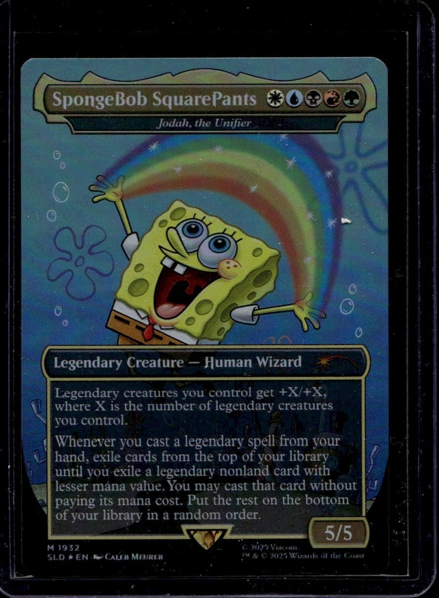 SpongeBob SquarePants - Jodah, the Unifier (Rainbow Foil) Secret Lair 1932 NM