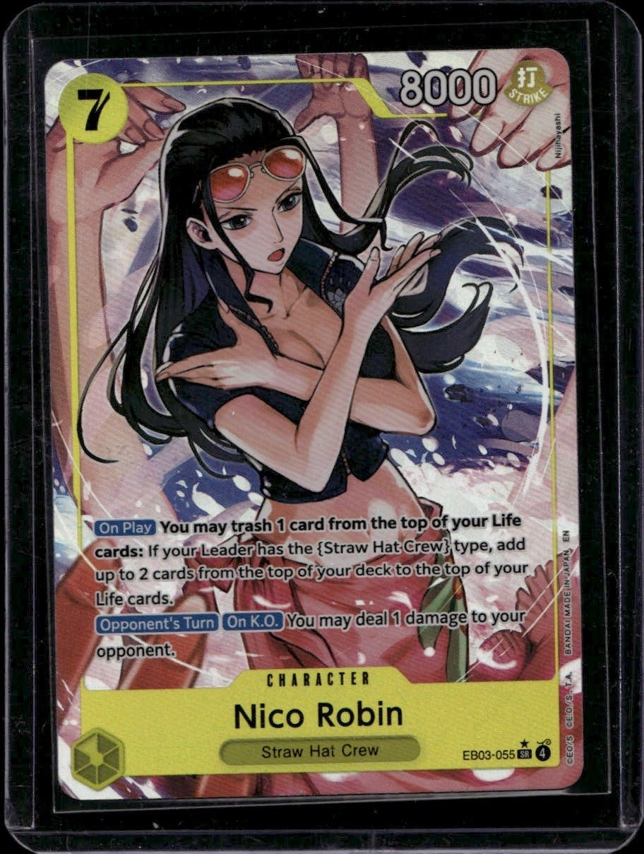 Nico Robin (055) (Alternate Art) Foil EB03 NM
