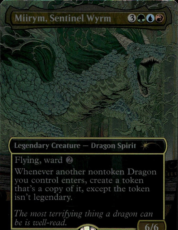 Miirym, Sentinel Wyrm Foil NM Secret Lair Drop Series 2500