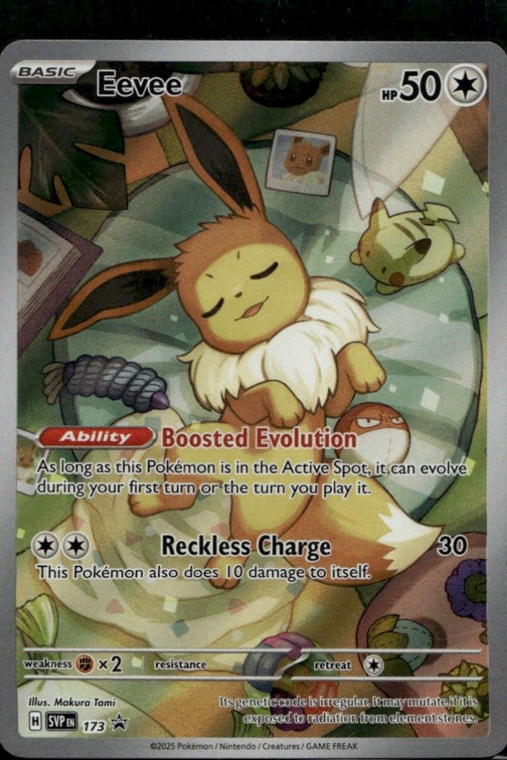 Pokemon: Eevee - 173 - SV: Scarlet & Violet Promo Cards - Near Mint Pokemon: Eevee - 173 - SV: Scarlet & Violet Promo Cards - Near Mint