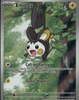 Emolga - Illustration Rare SV: Black Bolt 112/086 NM