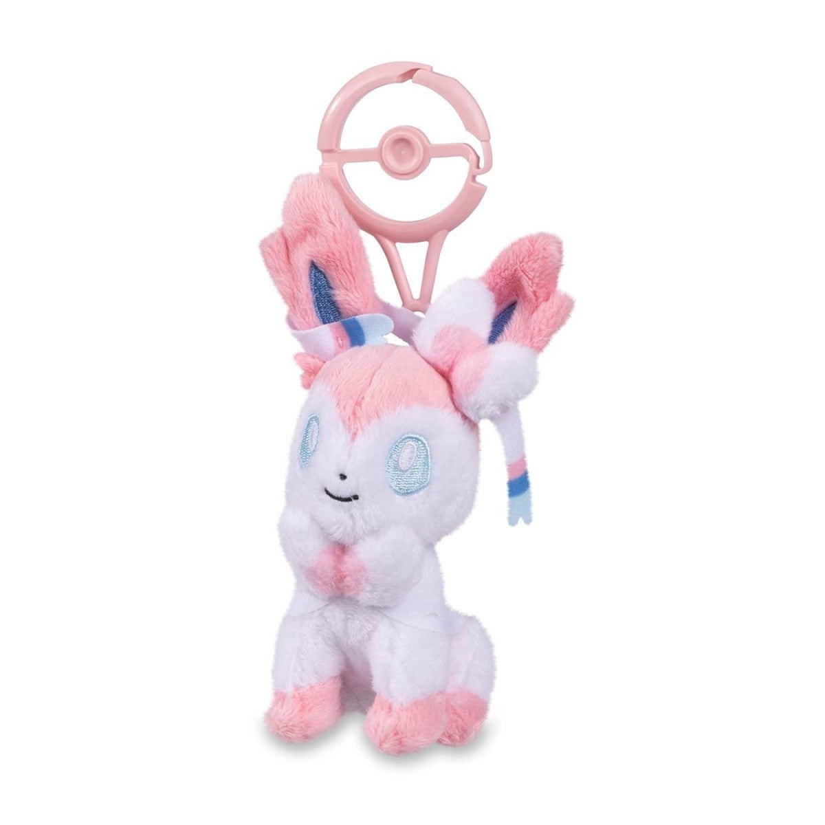 Sylveon 700 Mascot with Carabiner mini PLUSH Pokemon Center NEW WITH TAG