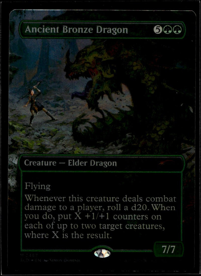 Ancient Bronze Dragon Foil M Secret Lair Drop Series 2487 NM
