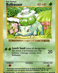 Bulbasaur Unlimited Common Base Set (Shadowless) 044/102 NM