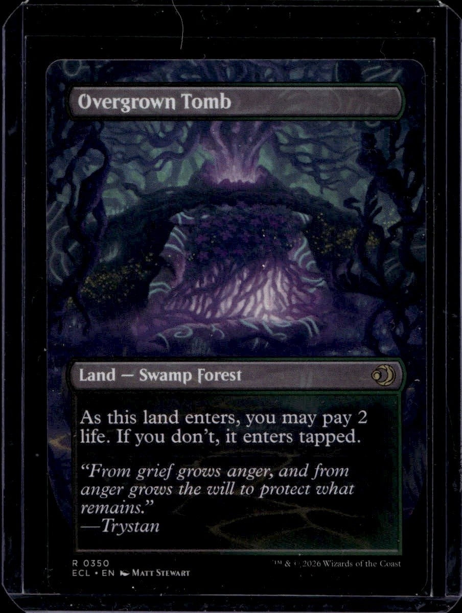 Overgrown Tomb (Borderless) ECL 350 NM