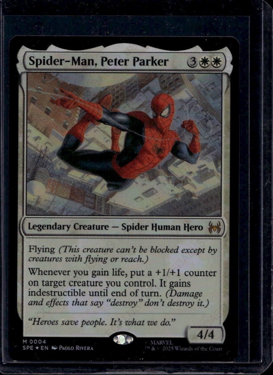 Spider-Man, Peter Parker M Marvel's Spider-Man: Eternal-Legal 4 NM